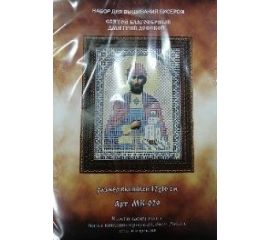 Вышивка икон бисером.