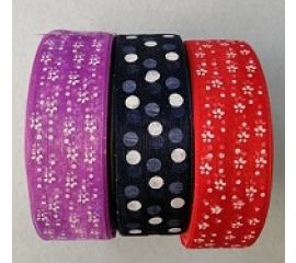 Капроновая лента с рисунком 2.5 см