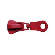 Бегунок для молнии тип 8 трактор красный Арт 18.1123