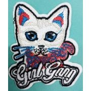 Термоаппликация Кот Girl Gang 8,5см Арт 75.0422