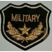 Термоаппликаци, термонашивка MILITARY 7 см Арт 50.1223