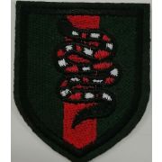 Термоаппликация, термонашивка Змея 6 см Арт 40.1223