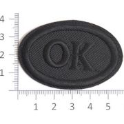Термоаппликация, термонашивка Ок 5*3.5 см Арт 16.052268