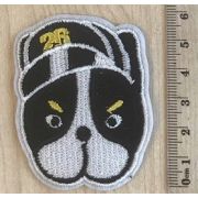 Термоаппликация Бульдог 6 см Арт 27.1223