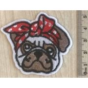 Термоаппликация Бульдог 5 см Арт 27.1223