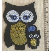 Термоаппликация Совы 10.5 см Арт 50.1223