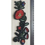 Термоаппликация, термонашивка Розы 19 см Арт 100.1223