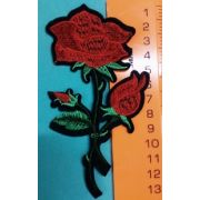 Термоаппликация, термонашивка Роза 13 см Арт 50.1223