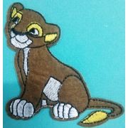 Термоаппликация, термонашивка Симба 6 см Арт 27.1223