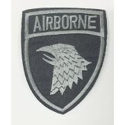 Термоаппликация, термонашивка Air Borne  8*7 см Арт 32.1223