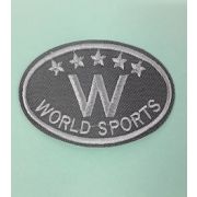 Термоаппликация, термонашивка World Sports 8*5.5 Арт 40.0124