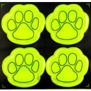 Аппликация самоклеящаяся светоотражающая Лапки Арт 24.112360
