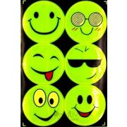 Аппликация самоклеящаяся светоотражающая Смайл Арт 36.112363
