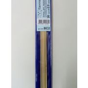 Спицы GAMMA 5-ти компл. BC2 бамбук d 2.0-4.0 20 cм 5 шт. Арт 124.062442(10)