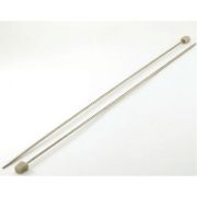 Спицы прямые тефлон 2 шт Китай d 4.5-6.0 мм  35 см  Арт 47.052562