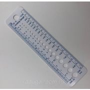 Линейка для определения размера спиц Арт 30.0124