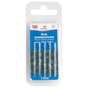 Иглы для швейной машинки Арти универсальные №№ 90-130 5 шт. Арт 102.122345(Нат 115,10/И 120)