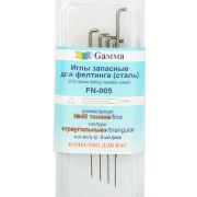 Иглы для валяния (фелтинга) запасные 5 шт №№25, 36, 40 Арт 172.082442(10)