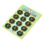 Кнопка пришивная металл диаметр 30 мм цветные Арт 180.112350