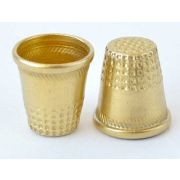 Наперсток металл желтый маленький ОС С-346 № 13 Арт 30.012455