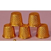 Наперсток металл желтый Арт 3205