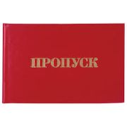 Бланк Пропуск формат 95*65 мм Арт 28.122355(С34)