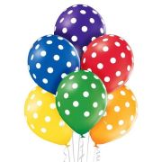 Воздушные шары № 12 ( 30 см) Горох цветной Арт 8.5.012432/11.042257