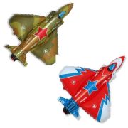Шар воздушный фольгированный маленький Самолет военный  Испания Арт 45.122460