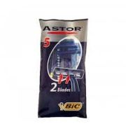 Станок бритвенный одноразовый Astor нормальной кожи  (5 шт в пакете) Арт 150.032536