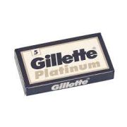 Лезвие для бритья двустороннее Gillette Platinum 5 шт Арт 45.032538