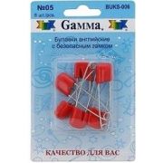 Булавка английская с безопасным замком BUKS-006 6 шт. Арт  82.112349(10)