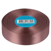 099 Лента атласная 2.5 см 33 метра коричневый Арт 170.092340