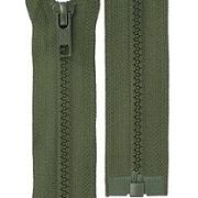 Молния трактор тип 5 хаки однозамковая разъемная 90 см Китай Арт 30.122350