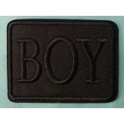 Термоаппликация, термонашивка Boy 5.5*7.5 см Арт 37.102285