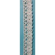 Кружево хлопковое цвет бежевый 1.9 см 13.65 м Арт 210.012450