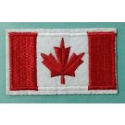 Термоаппликация, термонашивка Флаг Канады 4*7см Арт 40.1223