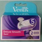 Сменная кассета для бритья VENUS Delux Smooth (SWIRL)  2 кассеты (5 лезвий) Арт 975.032525
