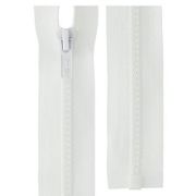 Молния трактор тип 5 белая и серая однозамковая 70 см Гамма Арт 52.022449（1）