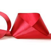 111 Лента атласная 5 см 33 метра красный Арт 350.042441(5)