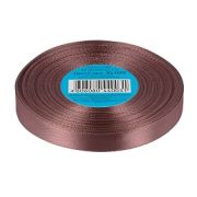 099 Лента атласная 1.2 см 33 метра коричневый Арт 85.042448(10)