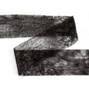 Лента клеевая Паутинка 25 мм 91 м черная Арт У 135.042450