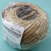 Шпагат джутовый 1713 50 метров ктекс 1,25 Арт 36.062450