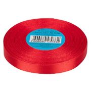 026 Лента атласная 1.2 см 33 метра красный  Арт 85.042448(10)