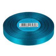 074 Лента атласная 1.2 см 33 метра ярко-голубой  Арт 85.042448(10)