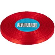 111 Лента атласная 0.6 см 33 метра красный  Арт 42.042451(20)