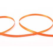 023 Лента атласная 3 мм 91.4 метра оранжевый  Арт 120.042446(10)
