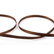 100 Лента атласная 3 мм 91.4 метра т.коричневый  Арт 120.042446(10)