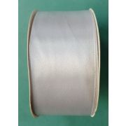 Лента атласная 4.0 см белая 22 метра Арт 225.1124