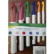 Набор крючков для вязания пластик SKIP-11 6 шт. d 7-20 мм Арт 395.012541