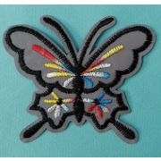 Термоаппликация, термонашивка Бабочка 8*8 см Арт 16.102460